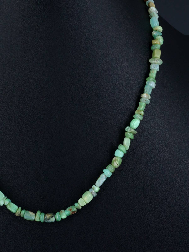 Navajo Aventurine Single Strand Necklace - PuebloDirect.com