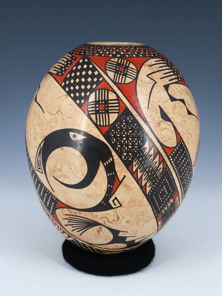 Mata Ortiz Hand Coiled Painted Pottery - PuebloDirect.com