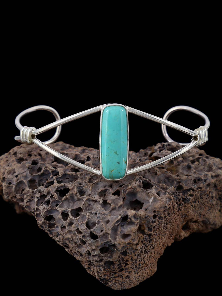 Native American Jewelry Turquoise Cuff Bracelet - PuebloDirect.com