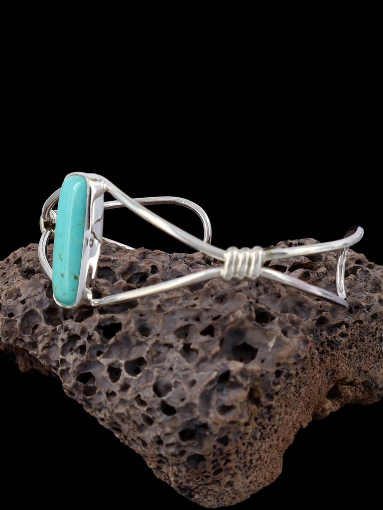 Native American Jewelry Turquoise Cuff Bracelet - PuebloDirect.com