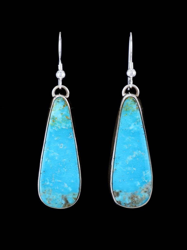 Native American Turquoise Dangle Earrings - PuebloDirect.com