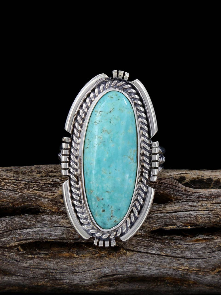 Native American Turquoise Ring, Size 9 1/2 - PuebloDirect.com