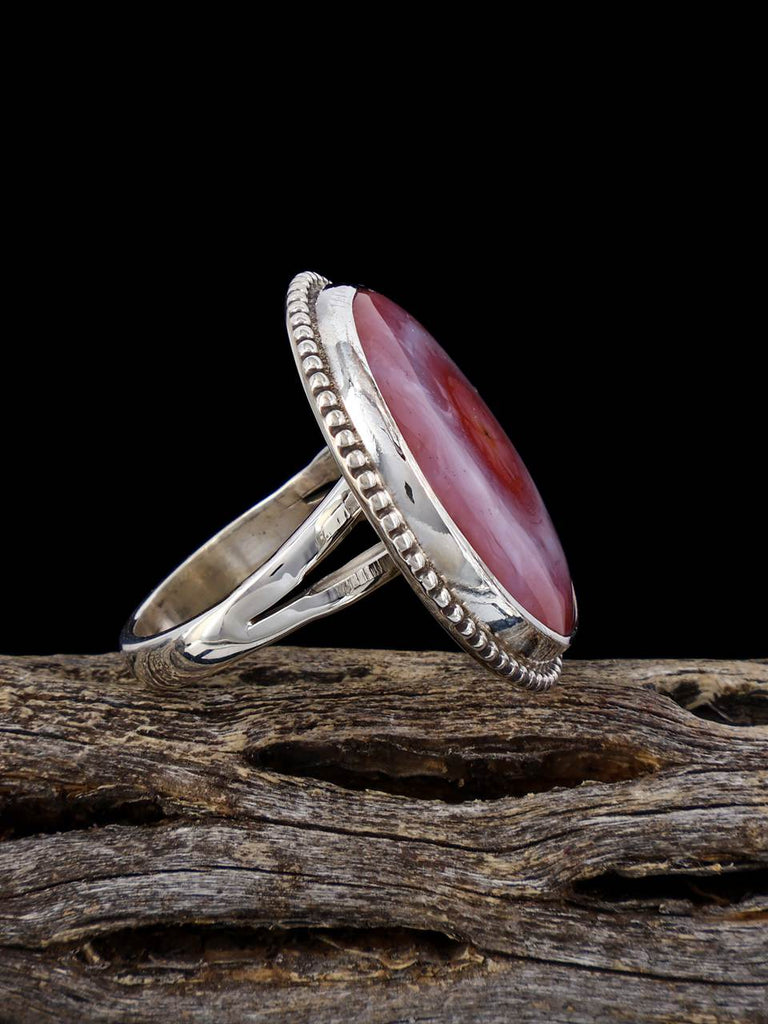 Horn Coral Sterling Silver Ring, Size 6 1/4 - PuebloDirect.com