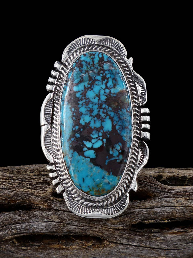 Native American Egyptian Turquoise Ring, Size 10 - PuebloDirect.com