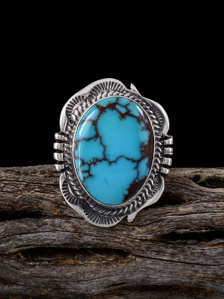 Native American Egyptian Turquoise Ring, Size 7 3/4 - PuebloDirect.com