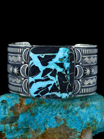 Native american turquoise on sale sterling silver cuff bracelet