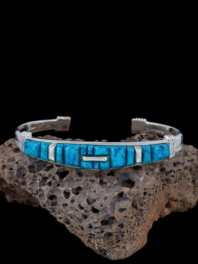 Native American Jewelry Shattuckite Cobblestone Cuff Bracelet - PuebloDirect.com