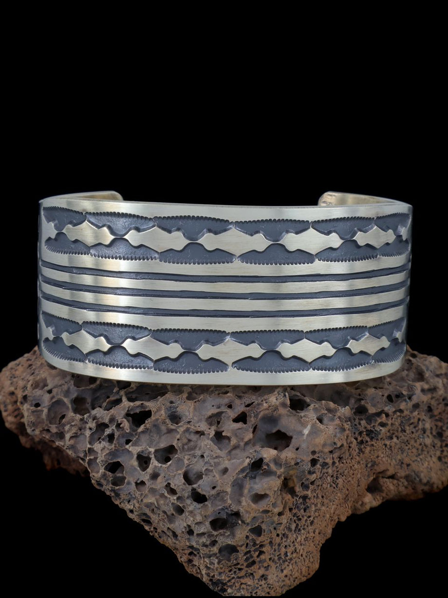 Sterling Silver Tahe Navajo Cuff cheapest Bracelet