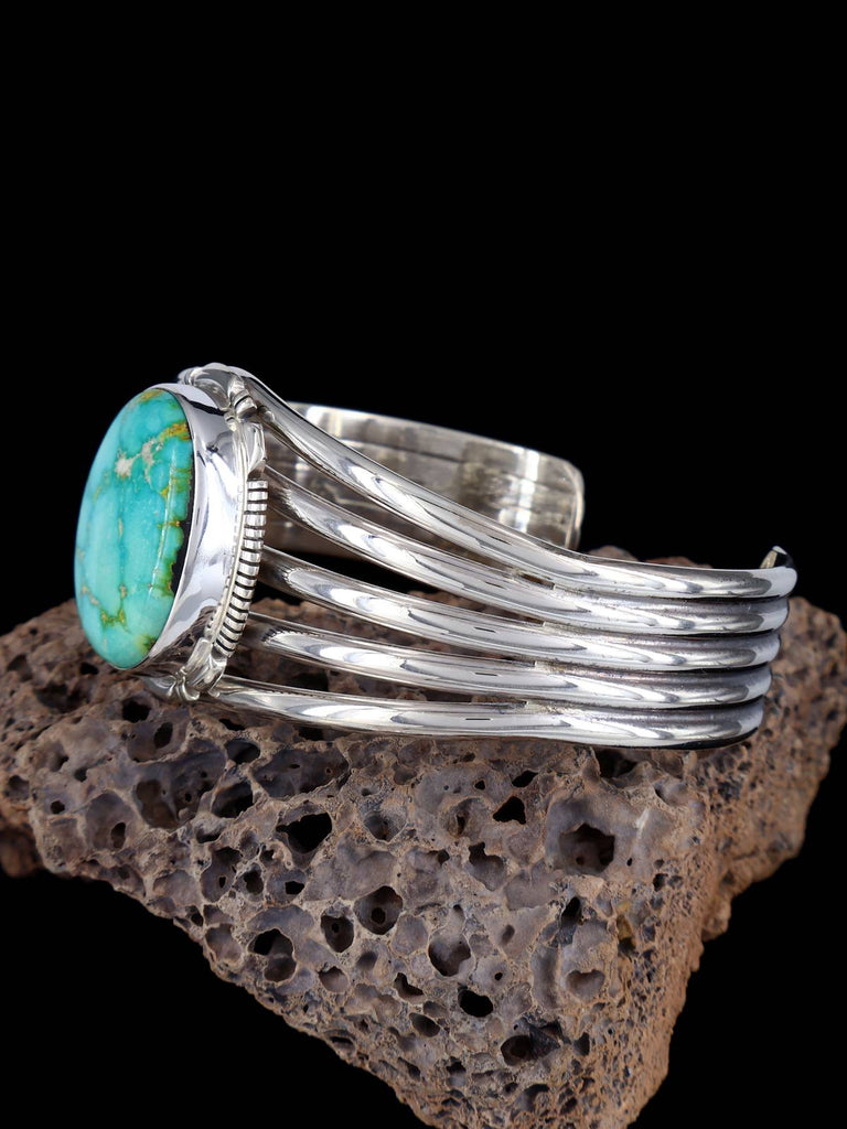 Native American Jewelry Sonoran Mountain Turquoise Cuff Bracelet - PuebloDirect.com