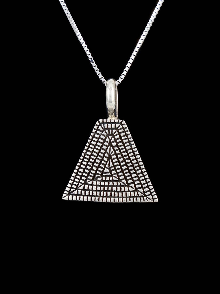 Native American Jewelry Sterling Silver Pendant - PuebloDirect.com