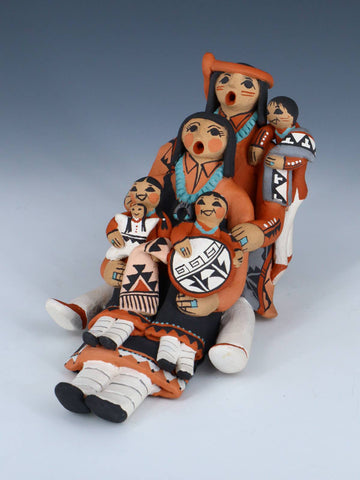 Native American Jemez pottery outlet Story Teller Joyce Lucero