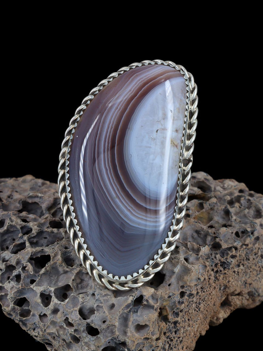 Lake Superior Agate Ring 