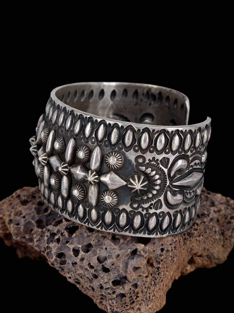 Native American Jewelry Sterling Silver Cuff Bracelet - PuebloDirect.com