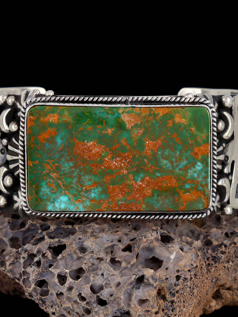 Native American Indian Jewelry Natural Royston Turquoise Cuff Bracelet - PuebloDirect.com