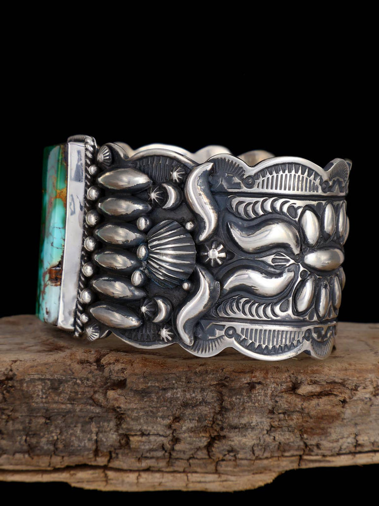 Native American Jewelry Natural Royston Turquoise Cuff Bracelet - PuebloDirect.com