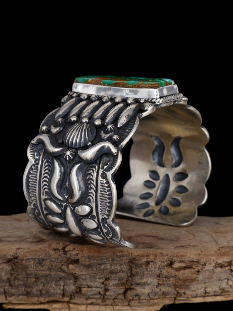 Native American Jewelry Natural Royston Turquoise Cuff Bracelet - PuebloDirect.com