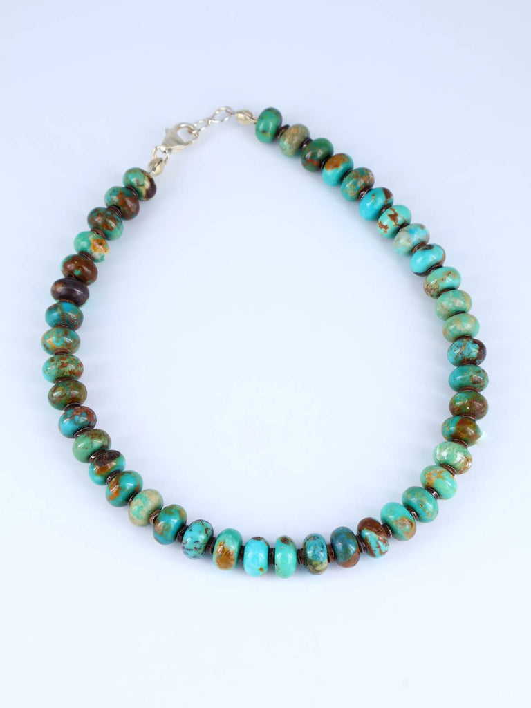 Native American Jewelry Turquoise Beaded Bracelet - PuebloDirect.com