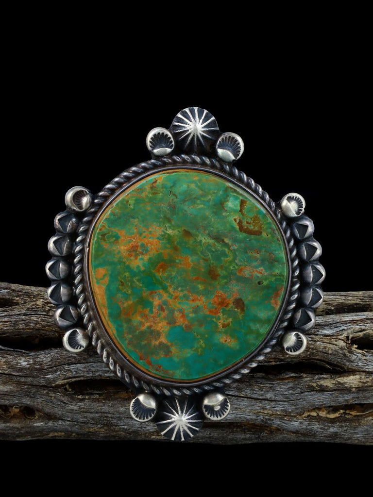 Natural Royston Turquoise Ring, Size 9 - PuebloDirect.com