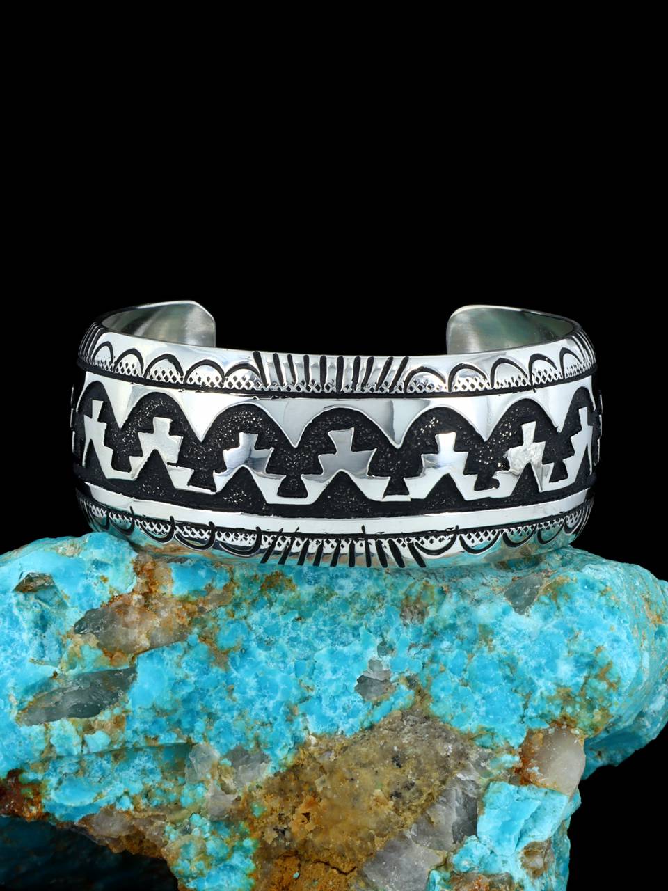 Native American Sterling Silver Bracelets