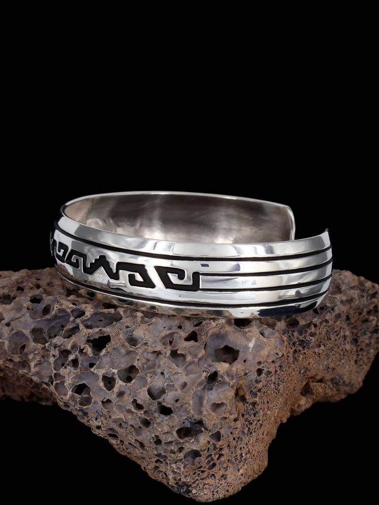 Native American Jewelry Hand Crafted Sterling Silver Bracelet - PuebloDirect.com