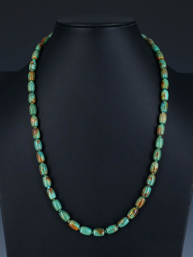 Native American Single Strand Turquoise Necklace - PuebloDirect.com
