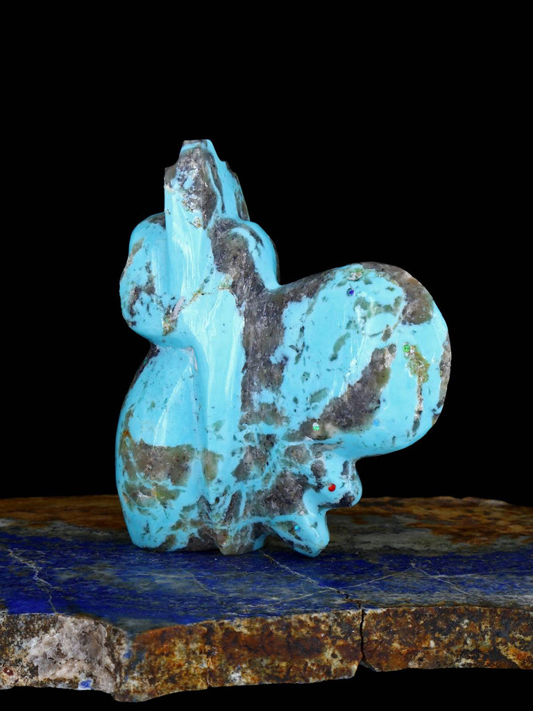 Turquoise Butterfly Maiden Zuni Fetish - PuebloDirect.com