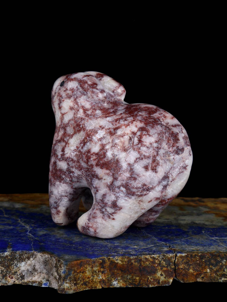 Marble Rabbit Zuni Fetish - PuebloDirect.com