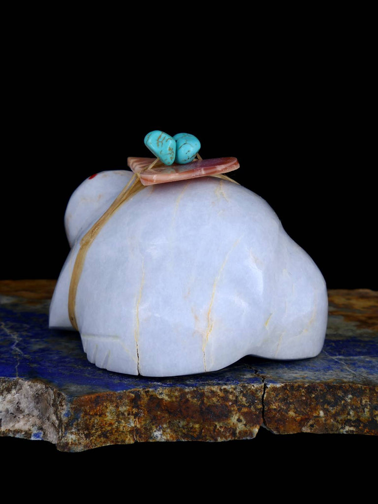 Marble Frog Zuni Fetish - PuebloDirect.com