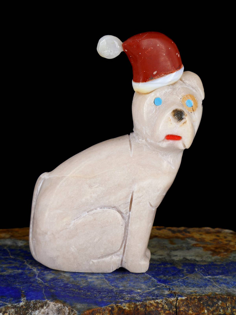 Santa Paws Dog Zuni Fetish - PuebloDirect.com