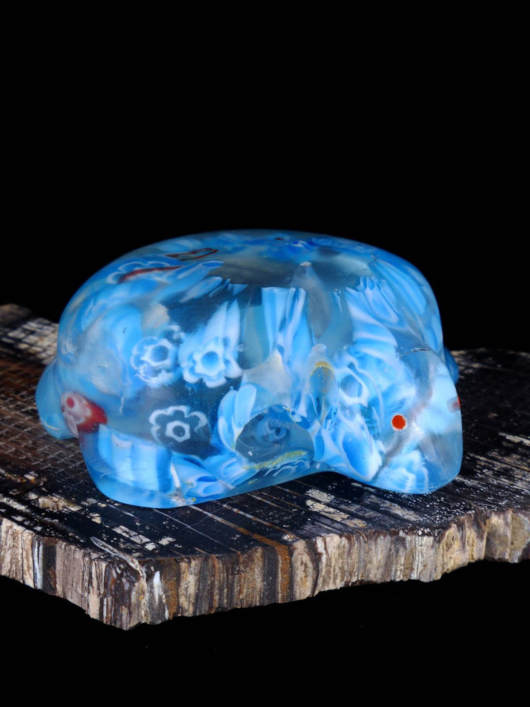 Glass Turtle Zuni Fetish - PuebloDirect.com