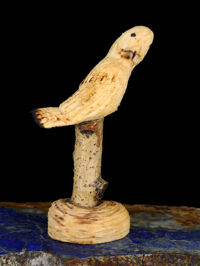 Wood Owl Zuni Fetish - PuebloDirect.com