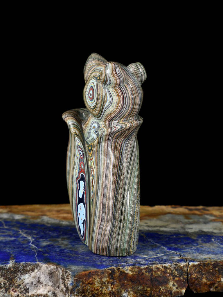 Fordite Bear Zuni Fetish - PuebloDirect.com