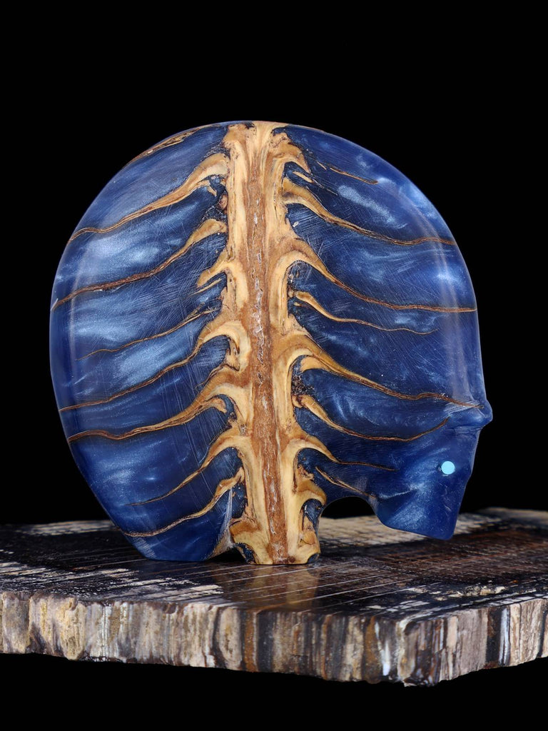 Pinecone in Resin Medicine Bear Zuni Fetish - PuebloDirect.com